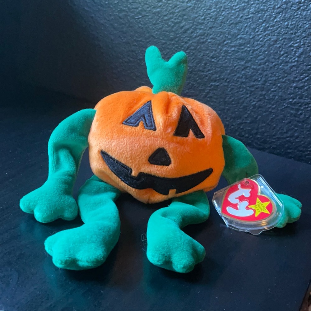 Pumpkin 🎃 •TY Beanie baby original collection from the 90’s and 2000’s